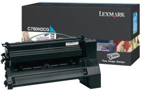 784838 Lexmark C780H1CG Toner Lexmark C780H1CG RPK HK cyan for C780n/C782n/X782e 10.000 pages